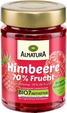 Bio Fruchtaufstrich Himbeere von ALNATURA