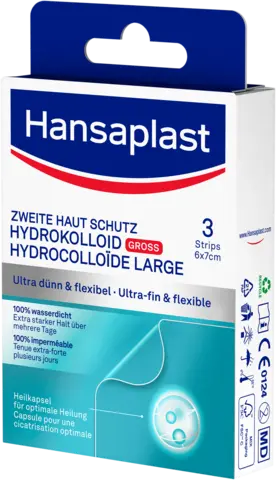 Zweite Haut Schutz Pflaster Gross von HANSAPLAST
