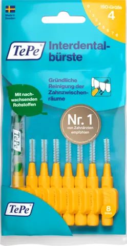 Interdentalbürste Original Gelb ISO-Größe 4 von TEPE