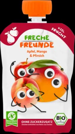 Apfel, Mango & Pfirsich von ERDBÄR