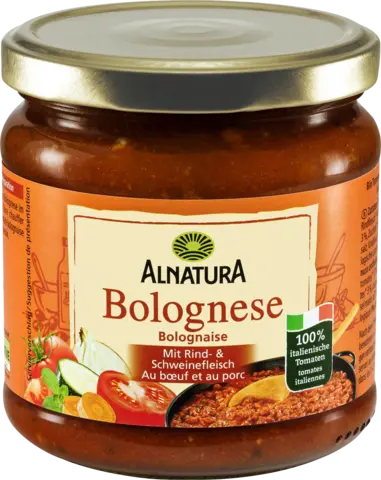 Bio Bolognese Sauce von ALNATURA