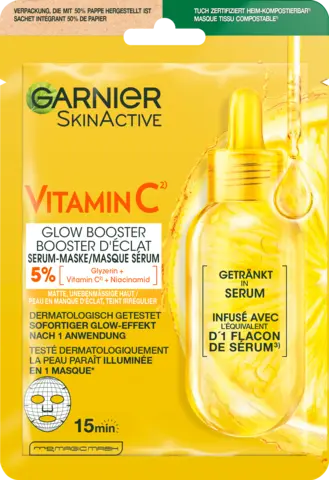 Skin Active Vitamin C Tuchmaske von GARNIER