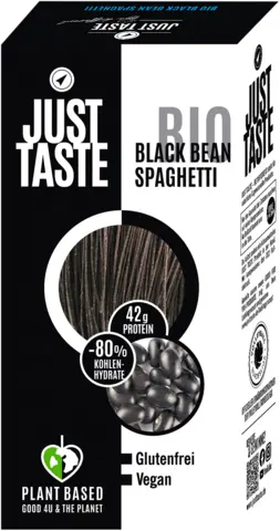Bio Black Bean Spaghetti von JUST TASTE