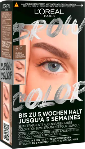Brow Color 6.0 light brun von L'OREAL PARIS