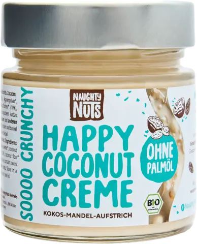 Bio Happy Coconut Creme von NAUGHTY NUTS