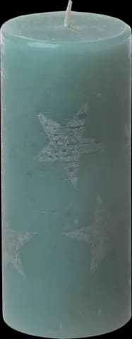 Stumpenkerze Multistern, ca. 150/68 mm, salbei von STEINHART