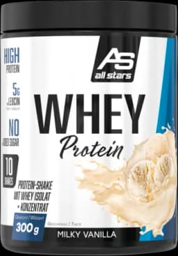 Whey Protein Milky Vanilla von ALL STARS