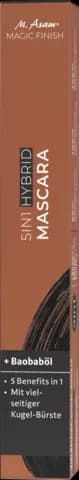 Hybrid Mascara Magic Finish 5in1 deep black von M.ASAM