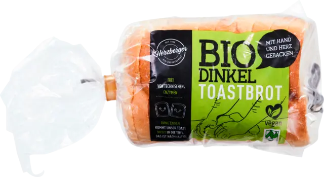 Bio Dinkeltoast von HERZBERGER