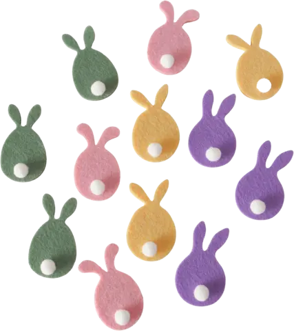 Dekostreu Eggard Hase Mix Polyester von BOLTZE