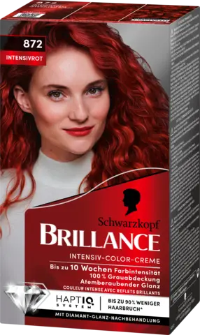 Brillance Intensiv-Color-Creme 872 intensivrot von BRILLANCE