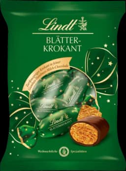 Blätterkrokant Doppeldreh, Beutel von LINDT