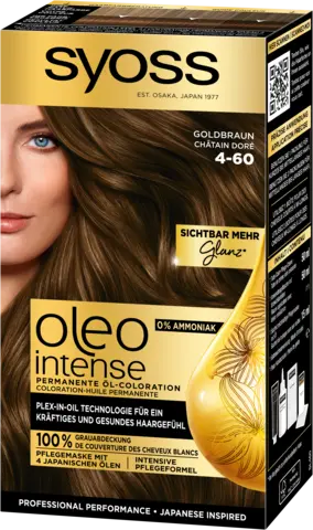Oleo Intense permanente Öl-Coloration 4-60 goldbraun von SYOSS