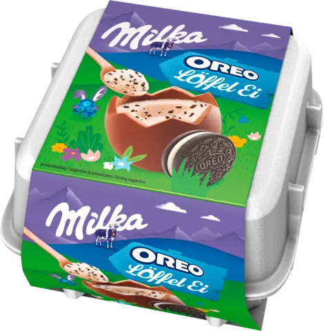 Löffel-Ei Oreo von MILKA