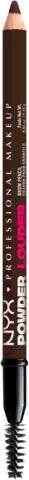 Powder Louder Brow Pencil 08 deep brown von NYX
