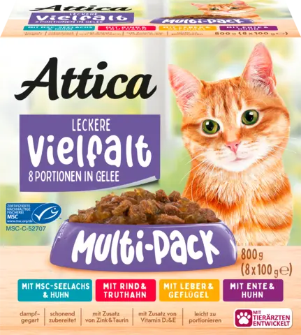 Multipack in Gelee von ATTICA