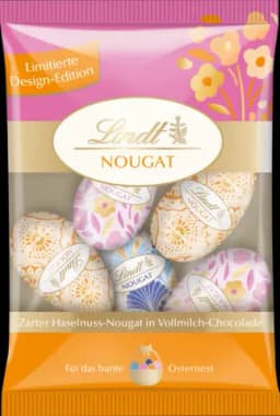 Deko Ei Nougat maritim L 90g von LINDT
