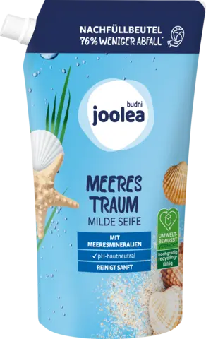 Milde Seife Meerestraum Nachfüllbeutel von JOOLEA