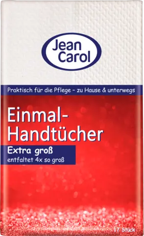 XXL Einmal-Handtücher von JEAN CAROL
