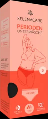 Menstruationsunterwäsche Hipster Starke Tage Gr.S von SELENACARE