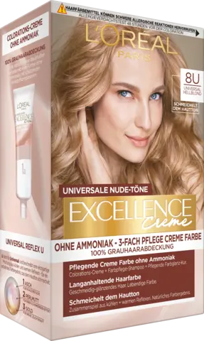 Excellence Universal Nudes 8U Hellblond von EXCELLENCE