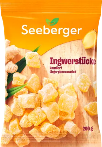 Ingwerstücke von SEEBERGER
