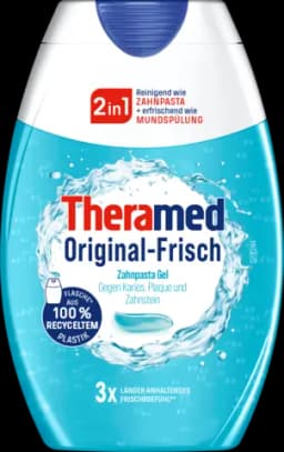 2 in 1 Original-Frisch Zahnpasta Gel von THERA-MED