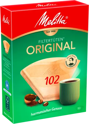 Filtertüten Original 102 naturbraun von MELITTA