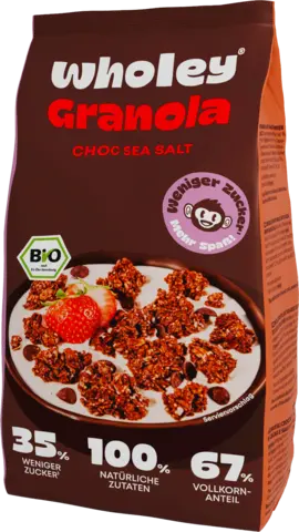 Bio Granola Choc Sea Salt von WHOLEY