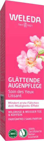 Glättende Augenpflege Wildrose & Weisser Tee von WELEDA