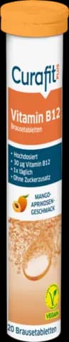 Brausetabletten Vitamin B12 von CURAFIT PLUS