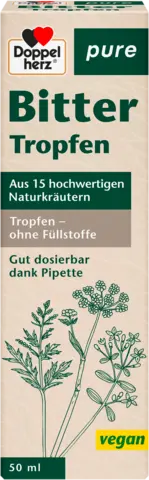 Pure Bitter Tropfen von DOPPELHERZ