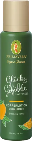 Glücksgefühle Körperlotion von PRIMAVERA