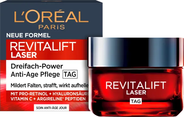Revitalift Laser X3 Dreifach-Power Anti-Age Tagespflege von LOREAL