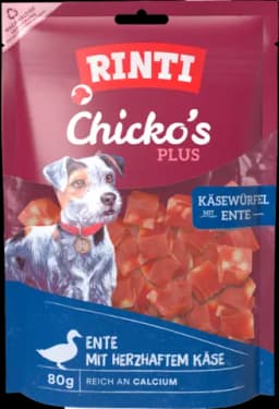 Chicko Plus Käsewürfel mit Ente von RINTI
