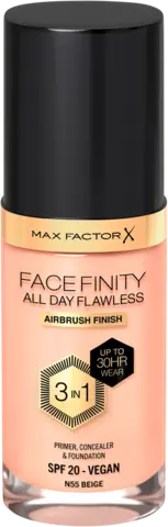 Facefinity All Day Flawless 55 beige von MAX FACTOR