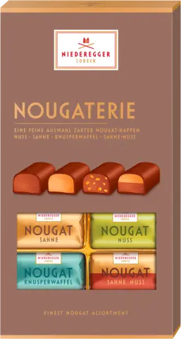 Nougat Variationen 4-fach von NIEDEREGGER
