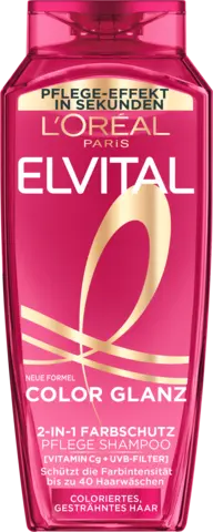 Elvital Color Glanz 2 in 1 Farbschutz Pflege Shampoo von ELVITAL