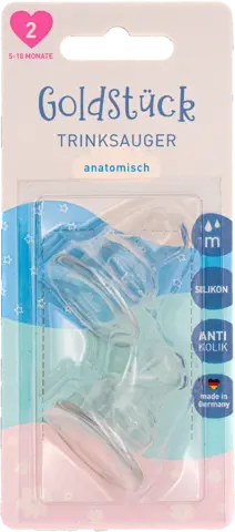 Trinksauger Standard ab 6 Monaten M von GOLDSTÜCK