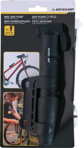 Mini-Fahrradpumpe von DUNLOP