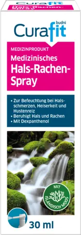 Medizinisches Hals-Rachen-Spray von CURAFIT
