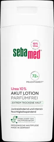 Akut Lotion parfumfrei Urea 10 % von SEBA MED