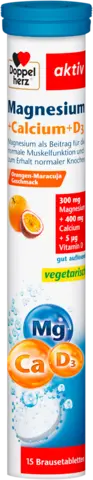Magnesium + Calcium + D3 von DOPPELHERZ