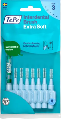 Interdentalbürste Extra Soft Blau ISO-Größe 3 von TEPE