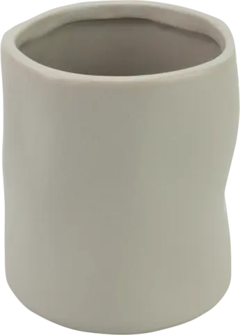 Becher Steingut sand von JEAN & LEN