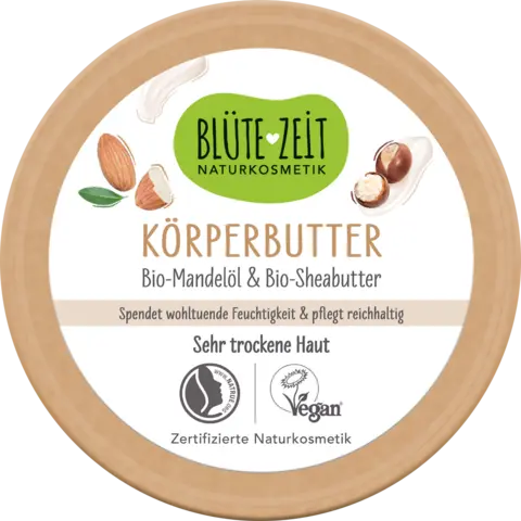 Körperbutter Bio-Sheabutter & Bio Mandelöl von BLÜTEZEIT