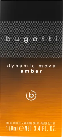 dynamic move amber for him Eau de Toilette von BUGATTI