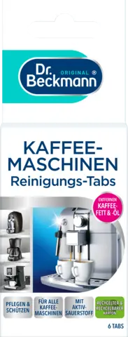 Kaffeemaschinen Reinigungs-Tabs von DR.BECKMANN