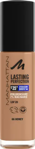 Lasting Perfection Foundation 66 honey von MANHATTAN