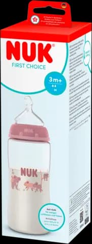 Babyflasche First Choice Anti-Kolik ab 3+ Monate sortiert 300ml von NUK
